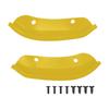 Front Bumper Lip Spoiler Splitter PP Plastic Universal Front Lip Protector Car Exterior Trim for Vehicle Decoration