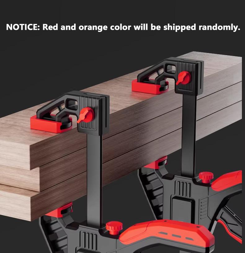 1 PCS Woodworking Work Bar 4'-16' F-Clamp Clip Set Hard Ratchet Release DIY Carpentry Hand Tool Light-Duty Woodworking