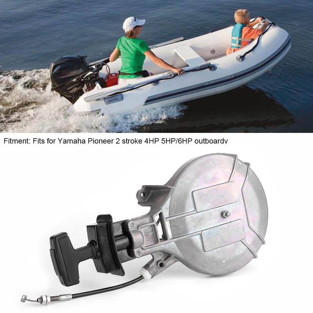Außenborder Seilzugstarter Ersatz Passend für Yamaha Pioneer 2 Takt 4PS 5PS 6PS