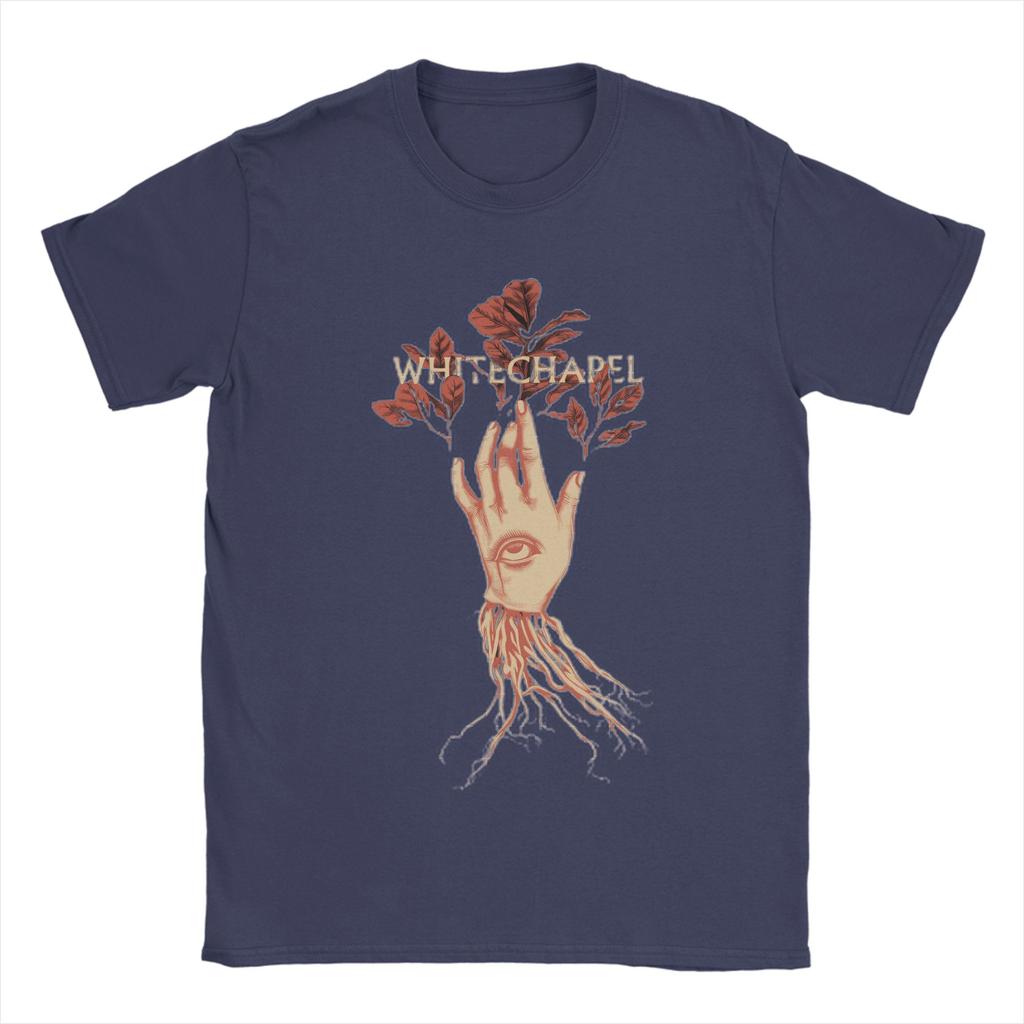 Rock Whitechapel Deathcore Band Art Cotton TShirt For Unisex Summer  Y2K Basic TShirts Crewneck Hip Hop Tee Shirt Plus Size