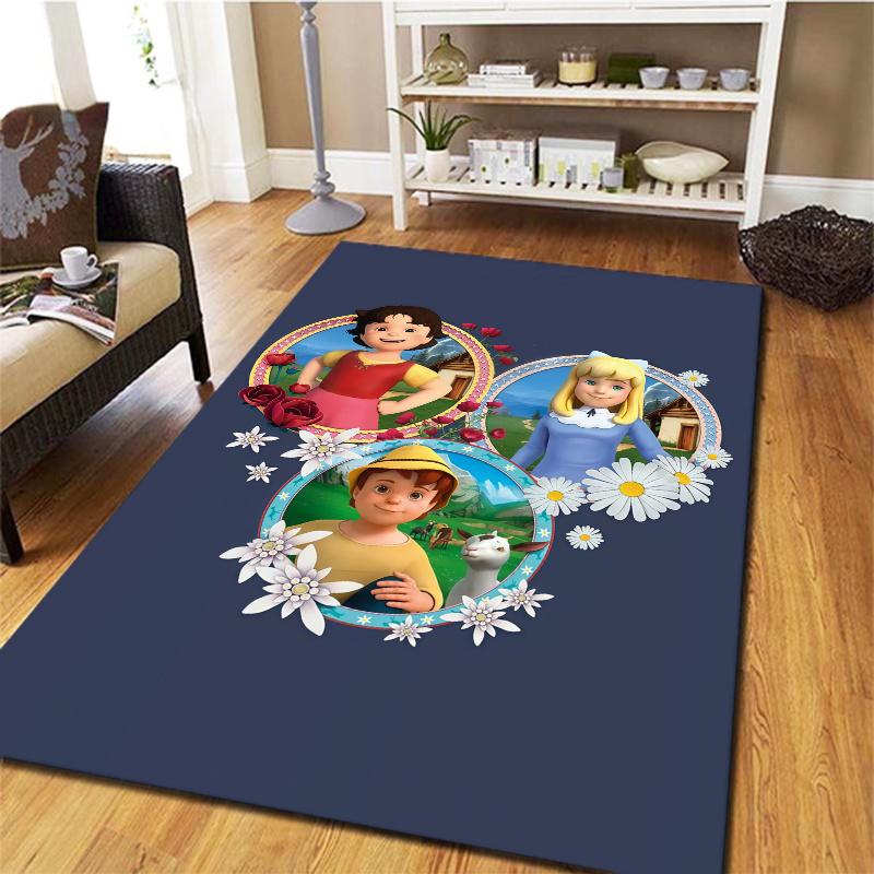 Happy Country Life Carpet Rug For Living Room Bedroom Home Sofa Decoration Kids Play Nonslip Floor Mat