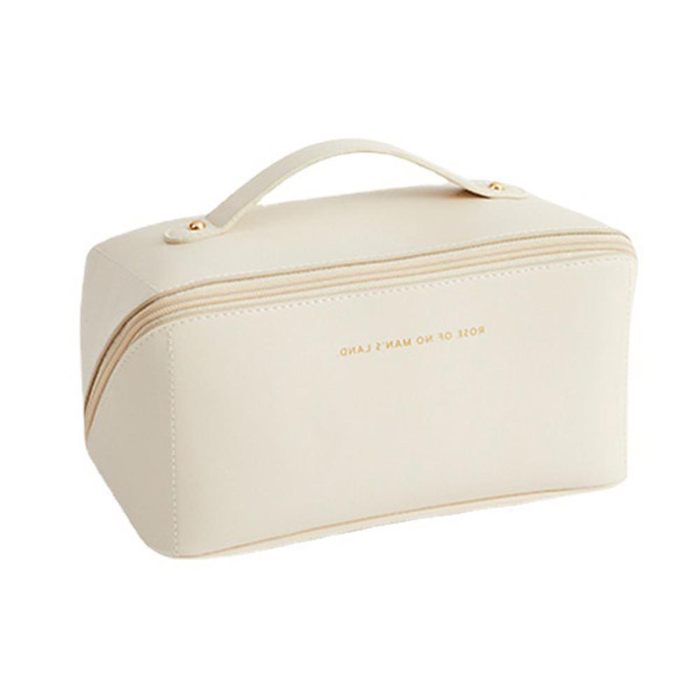 Large Capacity Travel Cosmetic Bag Foldable Waterproof Makeup Organizer Pouch For Women Storage Case