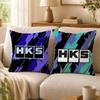 Auto Part H‑HHHKSSS Cushion Cover Double-Sided Printed Pillow Cover Hypoallergenic Dust-Mite Proof
