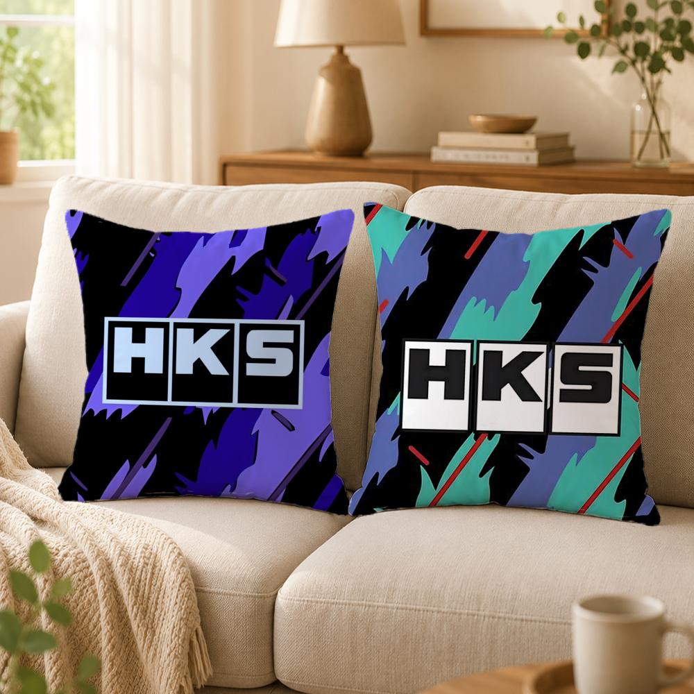 Auto Part H‑HHHKSSS Cushion Cover Double-Sided Printed Pillow Cover Hypoallergenic Dust-Mite Proof