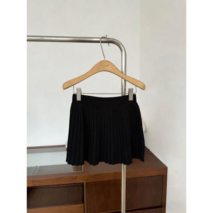 Korean-Style Faux Two-Piece Knit Sweater and Skirt Set for Women - 2026 Winter Collection
