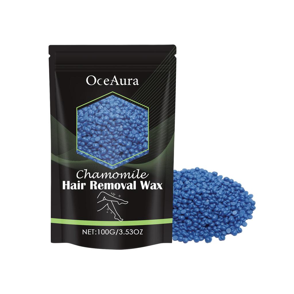 

Beans Wax Oceaura For Hair Removal Enriched With Aloe Vera Rose Lavender And Chamomile For Smoothness Chamomile Wax Beans