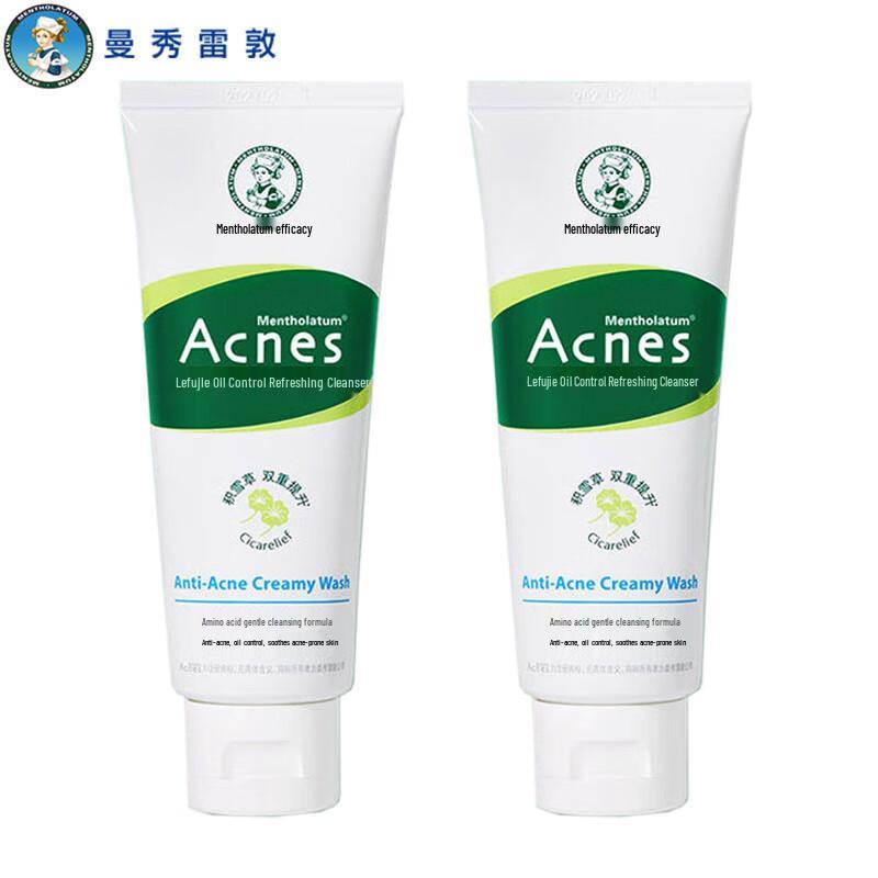 

Mentholatum Acnes Oil Control & Anti-Acne Facial Wash 2-Pack