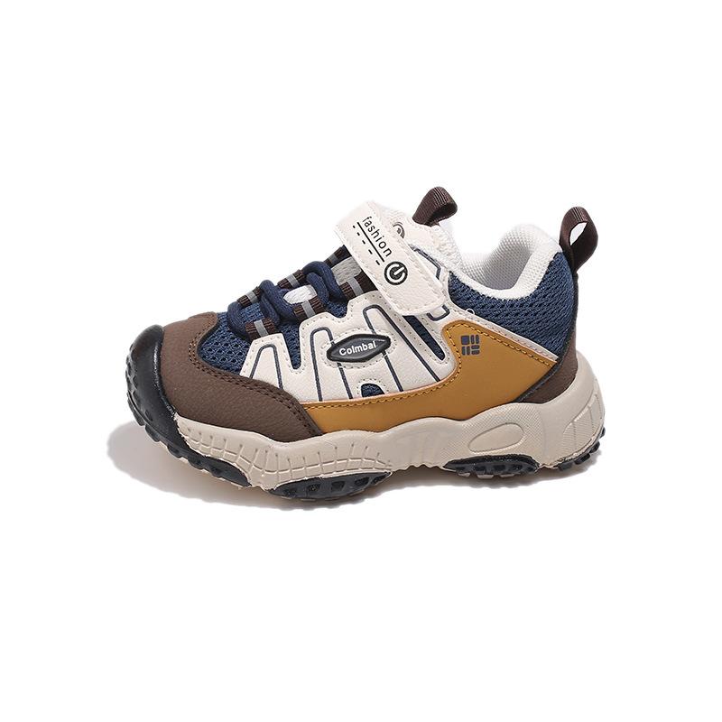Boys Net Shoes Non-slip Shoes 2025 Spring and Autumn Children's Sports Shoes Breathable Boy Daddy Shoes