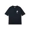 American Vintage Casual Breathable Printed Sports Crew Neck Short Sleeve T-Shirt Men Tops Legendary-Blue F11M138117F-NV