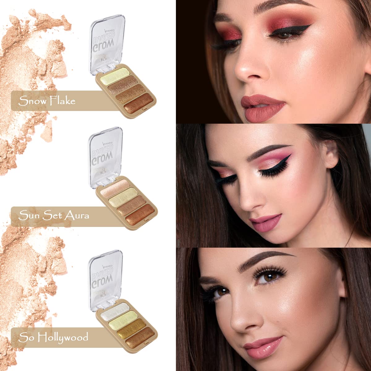 Пудра-хайлайтер Glow Baked Highlighter — фото 9