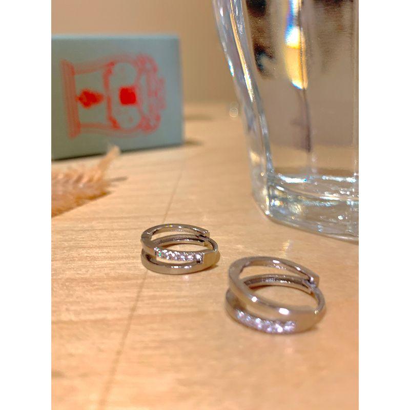 Practical Ear-Caring Female Best Selling Unique Elegant Zircon