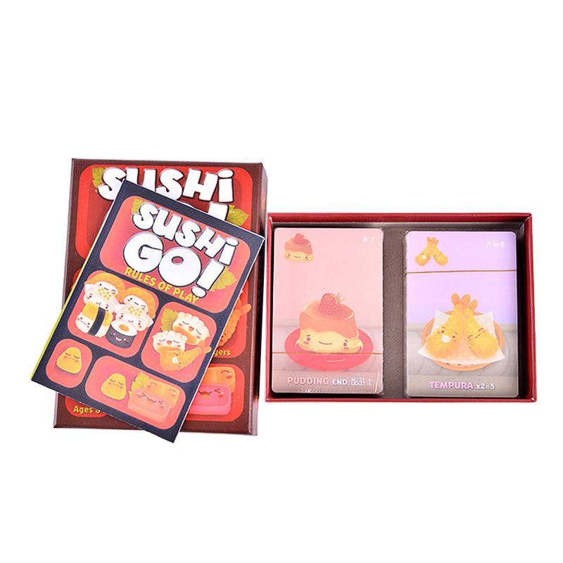 Sushi Go Party! Parent-Child Sushi Dog Fun Board Game for Kids