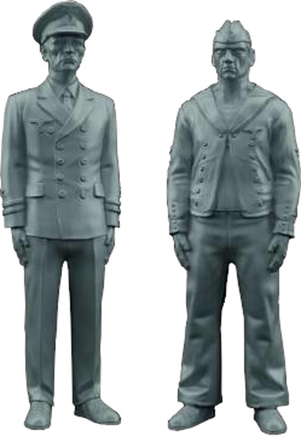 

Набор Фигурок ВМС Германии WWII Fly Включает 1 Офицера и 10 Матросов service 3D Принтер Набор FLXF30002 1/35 Набор (с колпачками). (фигуры)