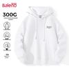 Baleno Men's Letter Print Heavyweight Cotton Hoodie
