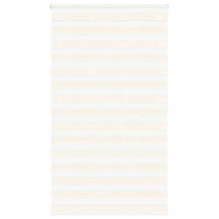 VidaXL Store Zèbre Beige Marbré Largeur Du Tissu 115,9 Cm Polyester, Store À Enrouleur Zébré, Store Zébré Pour Fenêtre, 4014681