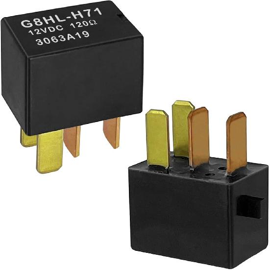 Relay G8HL-H71 (Set of 2), 39794-SDA-A03 39794-SDA-A05 12VDC Automotive Relay - Compatible for 2003-2014 Accord 2006-2014 Civic 2007-2014 Acura MDX 2