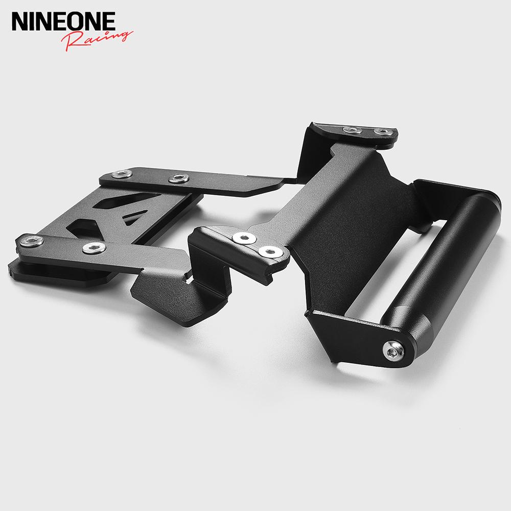 Para Honda Forza350 Forza 350 NSS350 NSS 350 2021-2025 Soporte de Navegación para Motocicleta Soporte para Teléfono GPS Adaptador Soporte Acero al Carbono