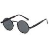Metal Vintage Punk Style Sunglasses Men Retro Round Y2K Cyberpunk Women Sun Glasses Fashion Eyewear  Mujer UV400