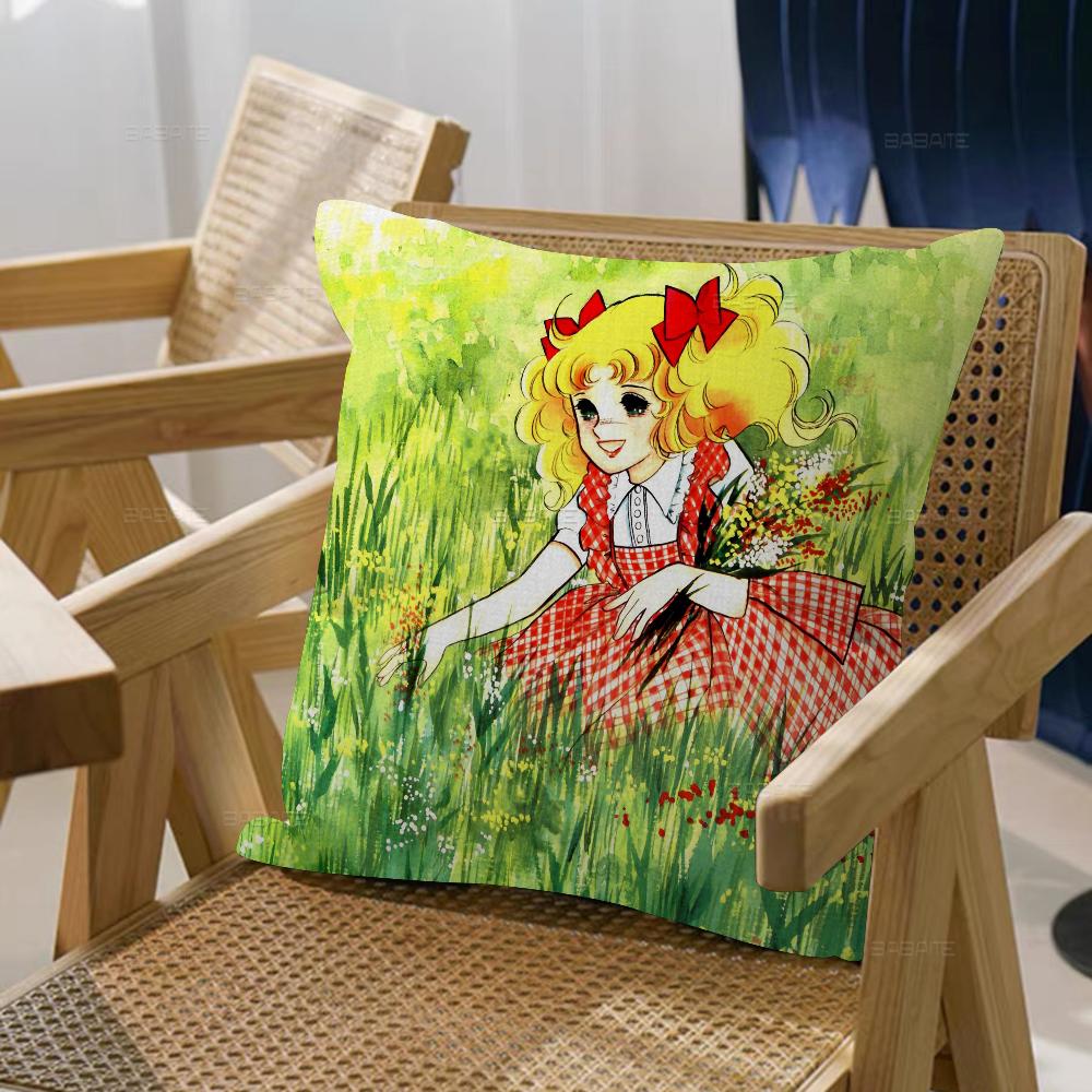 Anime Manga Candy Pillow Cover Design Cushion Cover Decor Holiday Decorati