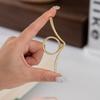 Metal Bookmarks One Hand Reading Thumb Book Support Convenient Thumb Book Holder  Students