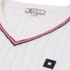 Onoff Men S V Neck Knit VeSt Of2002gb White