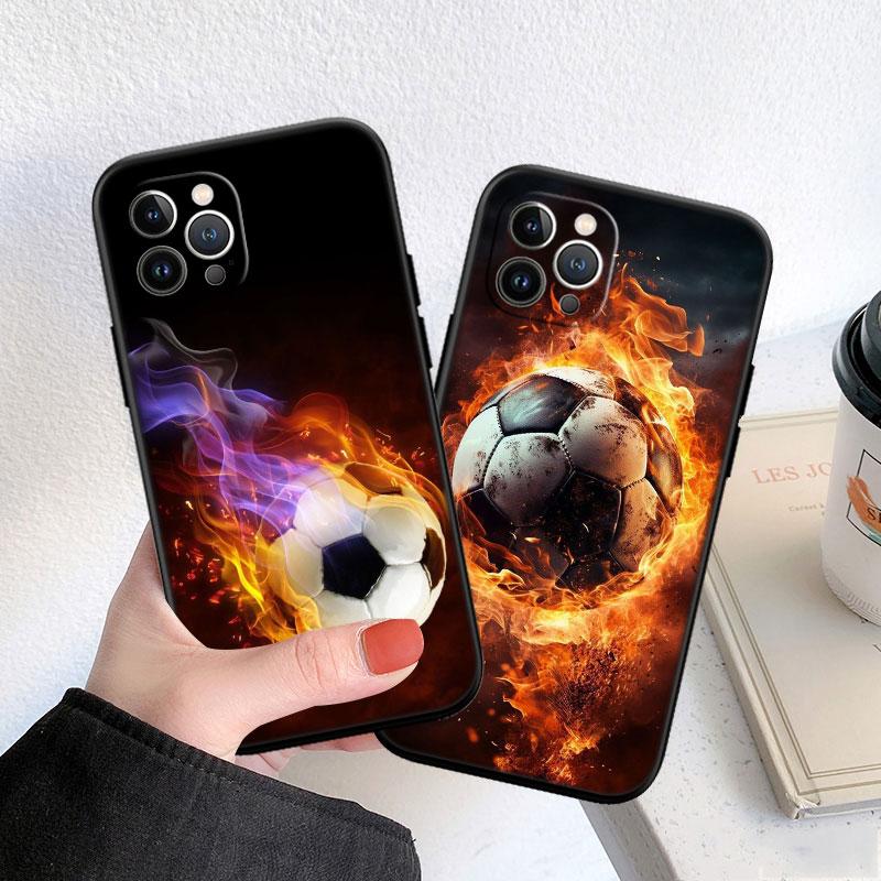 FM23 Fußball Soft Shell Handyhülle für Redmi Note 13 14 Pro+ Plus A3 A3X 13X 13C 13R 14S 14C 14R