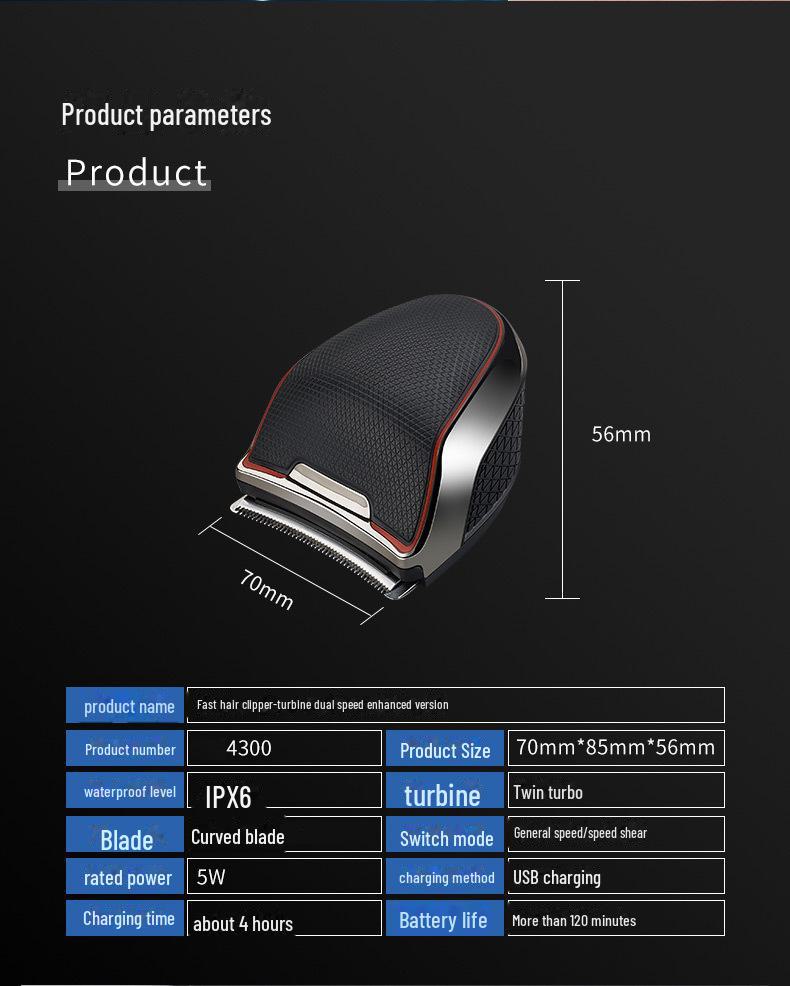 Universelle Wasserdichte Elektrische Haarschneidemaschine - Heißer Verkauf