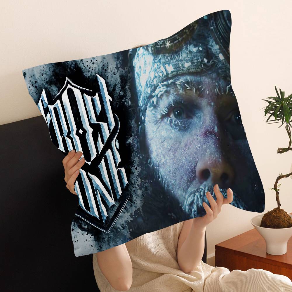 Game F-Frostpunks Personalized Pillow Cover Kids Bedroom Wild Party Decor Pillowcase Kid Birthday Shower Gift
