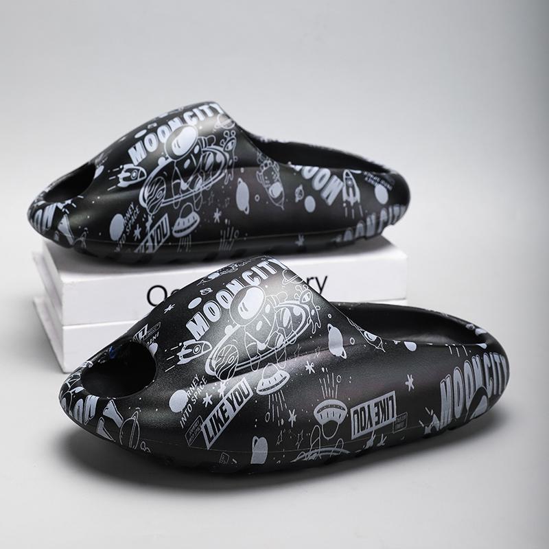 New Summer Couple Outerwear Sports Fashion Leisure Men and Women Beach Non-slip Flip Flops