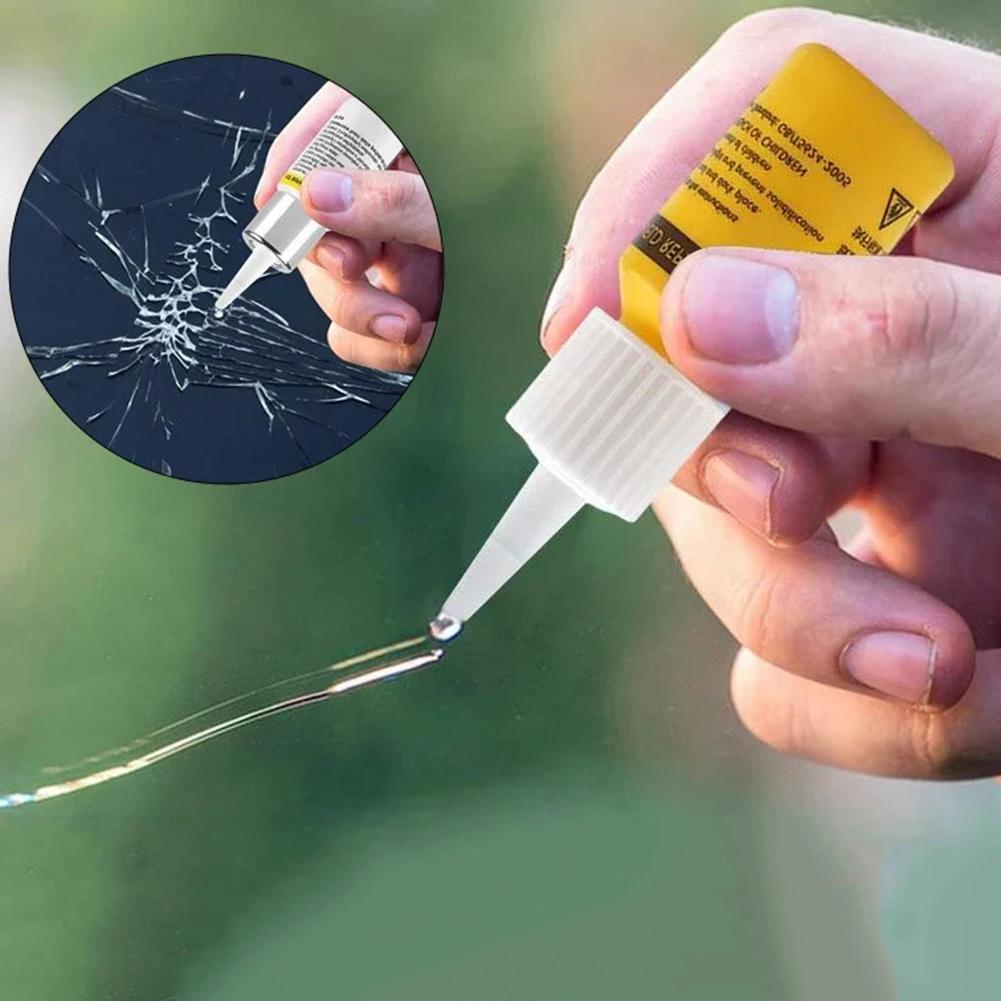 Car Window Restoration Auto Glass Repair Kit Effective Repair High Universality Fitment Curing Lamp Compatible