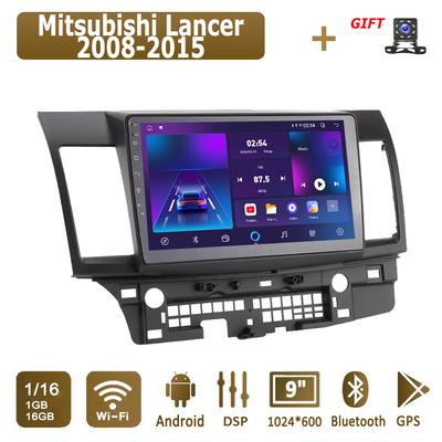Mitsubishi Lancer 2008-2015 Android Araba Radyosu Multimedya Oynatıcı Baş Ünitesi Stereo GPS Navigasyon BT WIFI 1+16GB