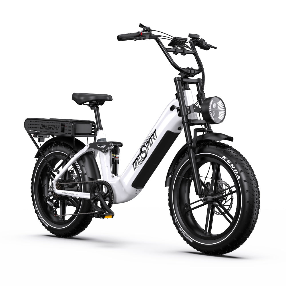 Onesport OT08 Pro 500W Motor Kadın Tipi E-bisiklet 48V 36Ah Batarya Destek Uygulaması