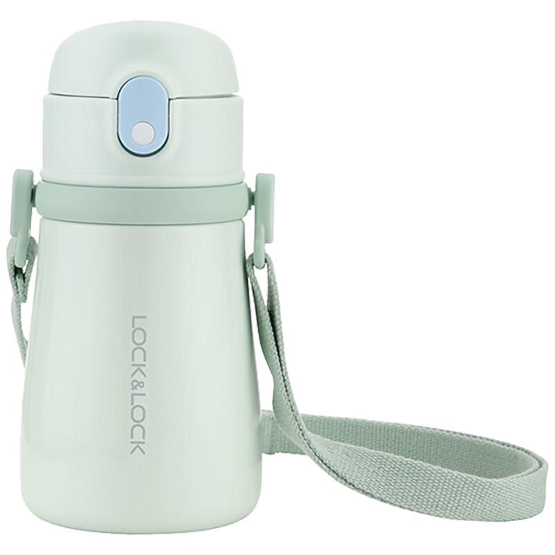 LocknLock Le Bao Double Handle Stainless Steel Straw Cup