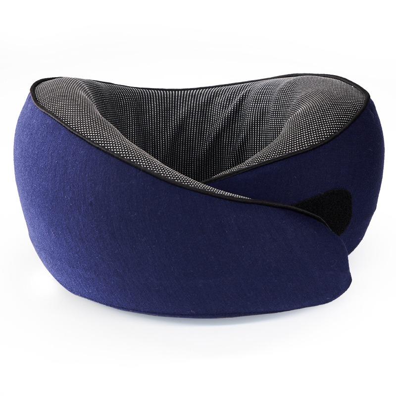 U-shaped Pillow Memory Foam Neck Pillow for Travel Aeroplane Neck Protection Portable Slow Rebound Car Pillow for Sleeping