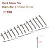 20pcs Full Stainless Steel Spring Bars 12 13 14 15 16 17 18 19 20 21 22 24mm Watch Band Strap Quick Release Link Pin 1.5mm 1.8mm