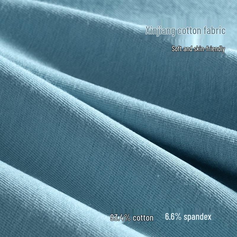 Men's Luxurious 80S Pure Cotton Seamless Underwear - Quick-Dry & Odor-Resistant