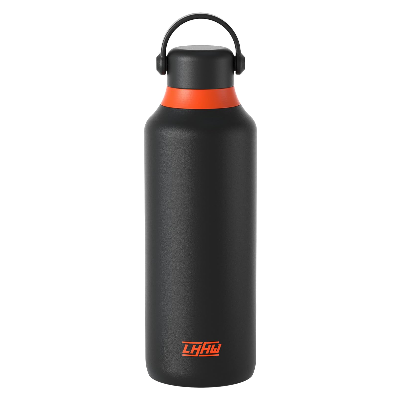 

LHHW 1 Liter Ceramic-Coated Vacuum-Insulated Stainless Steel Water Bottle with 2-Way Opening, Direct Drinking & Wide Mouth, Ice Compatible, Keeps Hot