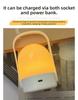 Rechargeable Dual-Color Night Light, Adjustable Brightness for Camping & Bedroom Sleep Aid