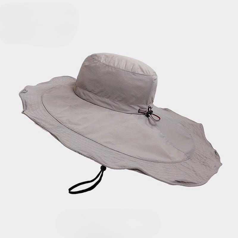 Women's Summer Ultraviolet Proof Hat with Ultra Large Brim Sun Protection Hat Light and Breathable Face Covering Sun Hat Versatile Fashion Trend