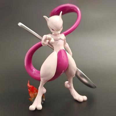 10cm Pokemon Mewtu Anime Actionfigur Pvc Sammelmodell Spielzeug Geschenke