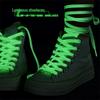 Luminous Fluorescent Shoelaces for AJ1, Air Force One, and DUNK Sneakers - White Night Light Mismatch Collection