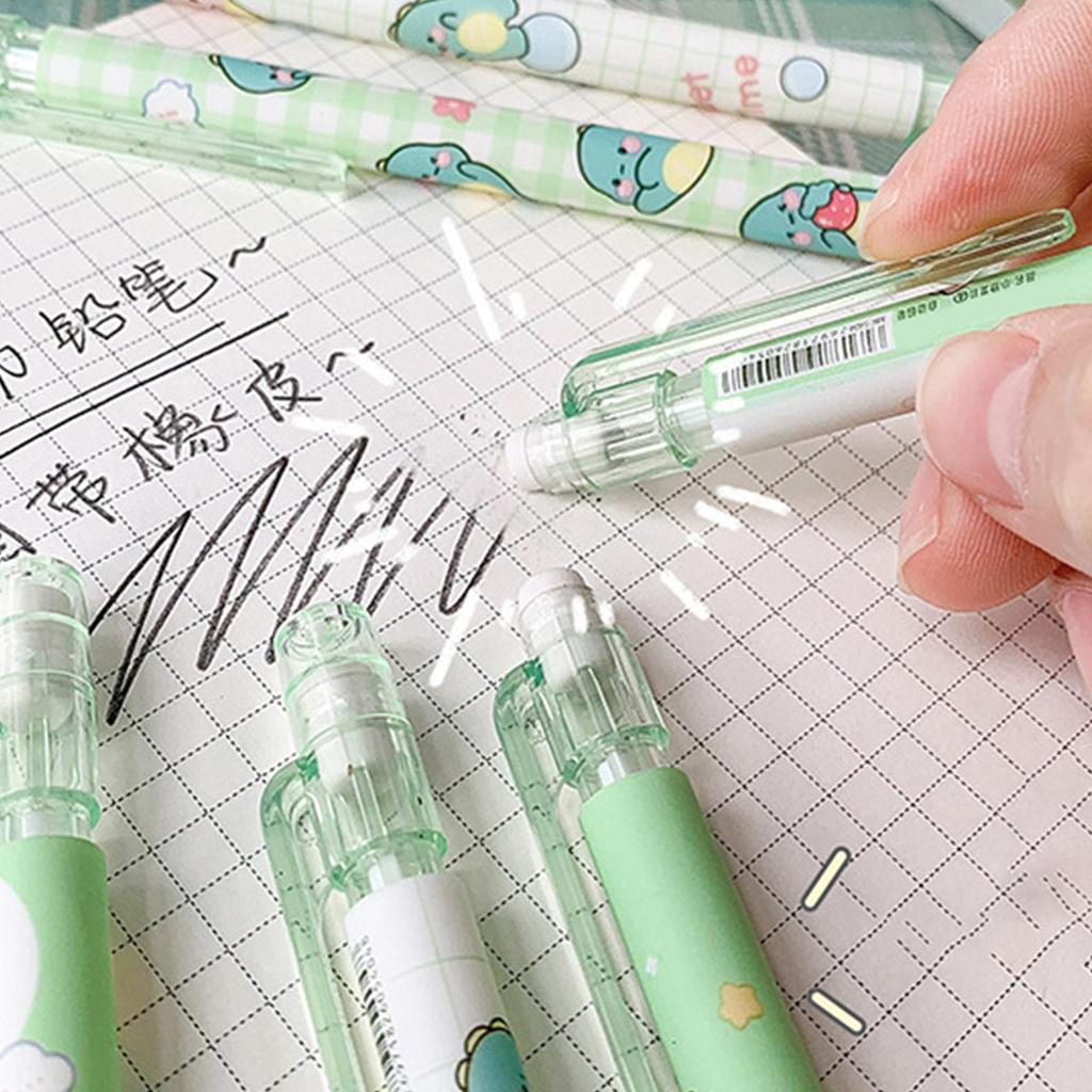 4 יחידות עיפרון אוטומטי עם מילויים 0.5 מ"מ, עיפרון מכני, עיפרון לציור עם מחק קטן לציור ושרטוט