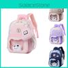 Soft School Bag Polyester Lining Simple Design Middle Class Children Travel Bags