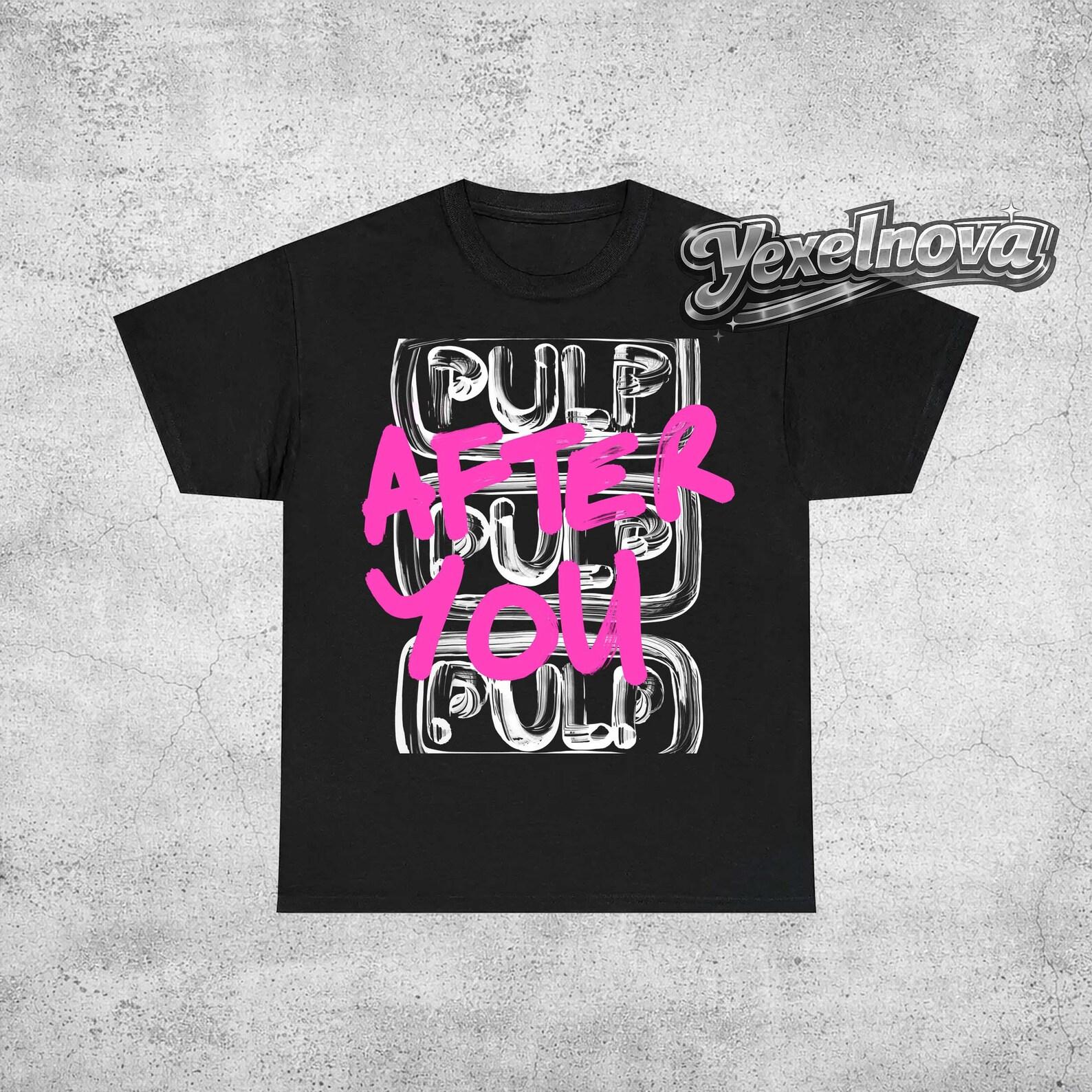 80s 90s Pulp Rock Band T-Shirt Vintage Style 2XL