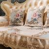 Europeiske Sofatrekk Luksus Jacquard Fire Sesonger Sofahåndkle Sklisikkert Stuesofapute Hjemmedekor Seksjonssofatrekk