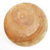 Om Design Wooden Stamp Round Shape Fine Art On Printing On Wall Paper Block