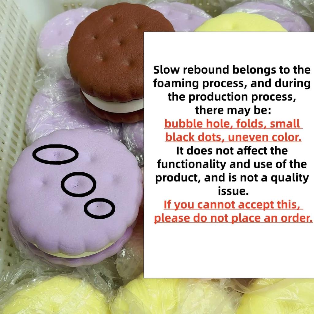 Squishy Simulated Cake Squeeze Toy Soft Stress Relief Slow Rising Sensory Fidget For Anxiety Adhd Autism For Kids Adults Gift
