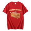 Gluten Morgen Divertente Gatto Meme Maglietta Alta Qualità Moda Magliette Oversize Uomo Donna Cotone Manica Corta Maglietta