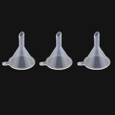 Mini Transparent PP Plastic Funnel for Liquid Dispensing
