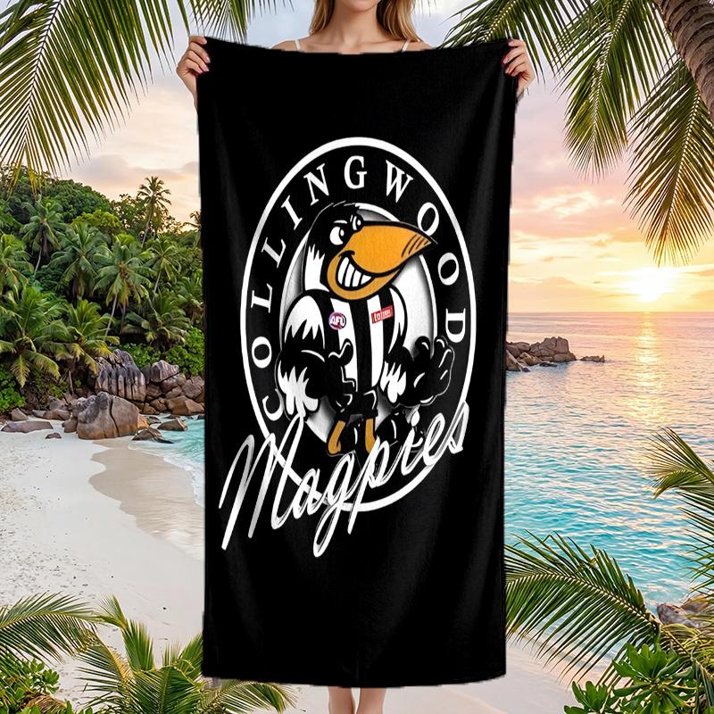 Collingwood madingas paplūdimio rankšluostis: Idealiai tinka vasaros nuotykiams Minkštas, sugeriantis ir greitai džiūstantis, tinkamas plaukioti ir maudytis